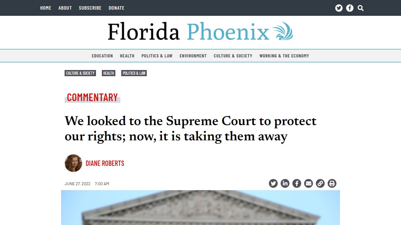 We looked to the Supreme Court to protect our rights; now, it is taking ...